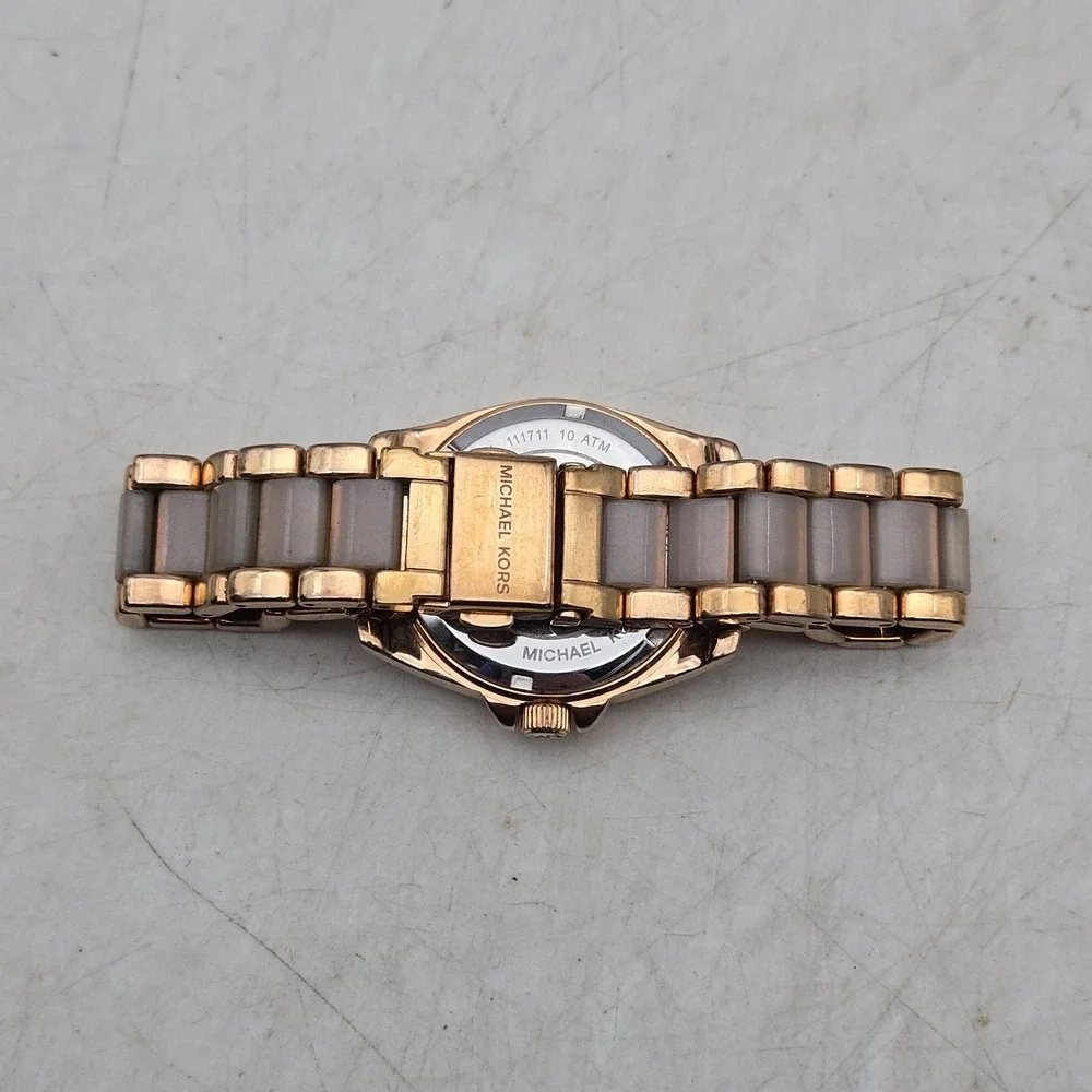 Michael Kors Chronograph Women's Mini Blair Rose Gold Tone Watch MK6175